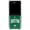 NBA Boston Celtics Jersey Galaxy Z Flip6 Clear Case